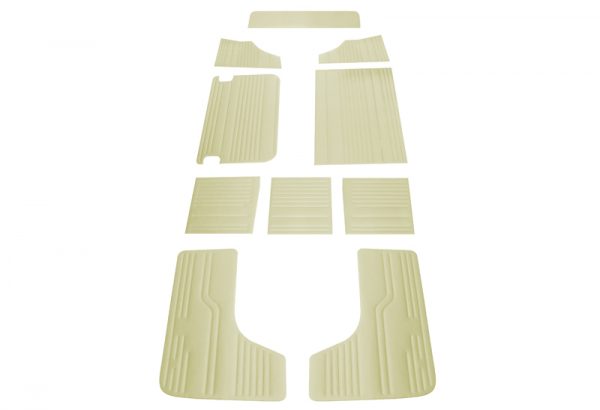 VW T2 Bus Panel Set 10 Piece CREAM 67-70