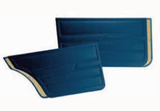 Vw Golf 1 Sedan Door Panel Set DARK BLUE 76-83