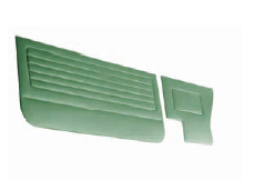 Vw Golf 1 Carbrio Door Panel Set 4PCS GREEN